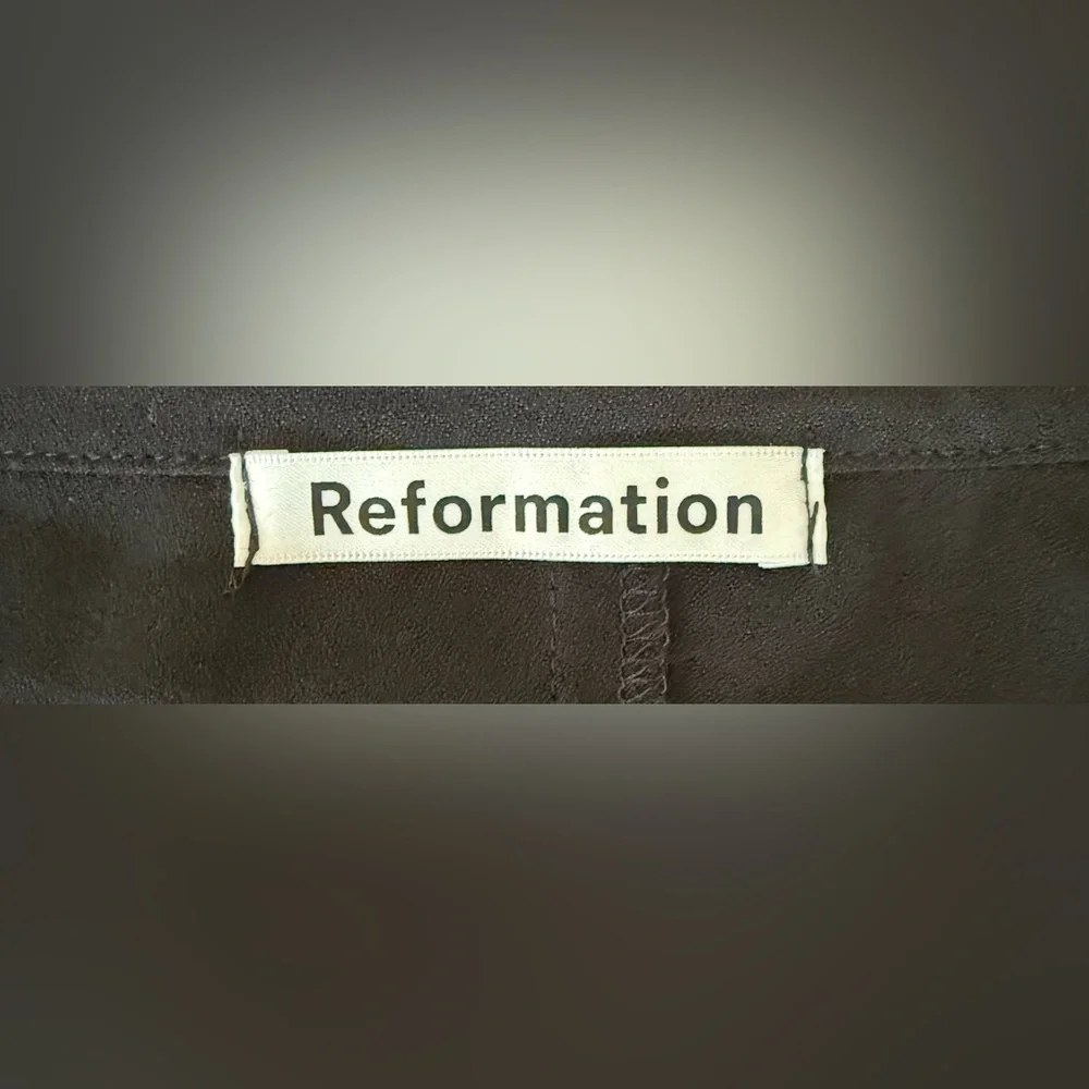 Reformation Hugh Black Dress size 8 - Picture 8 of 9